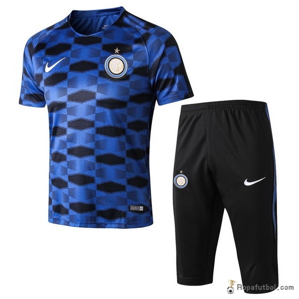 Camiseta Entrenamiento Inter de Milán Conjunto Completo 2017/18 Azul